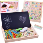 Jeu de dessin éducatif enfant | Tableau créatif avec accessoires