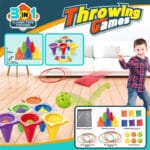 Ensemble de Jeux de Lancer pour Enfants 3 in 1