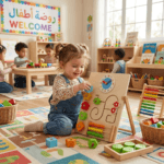 Tableau d'éveil en bois Montessori – Jouet éducatif multifonction – Image 4