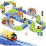 Circuit de Train Magnétique Enfant Modulable et Créatif – Image 3