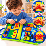 Busy Board Éducatif pour Enfants – Motricité Fine – Image 2